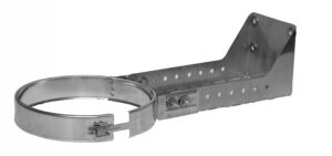 Stenový držiak 250-430mm nastaviteľný, nerezový Dinak DW